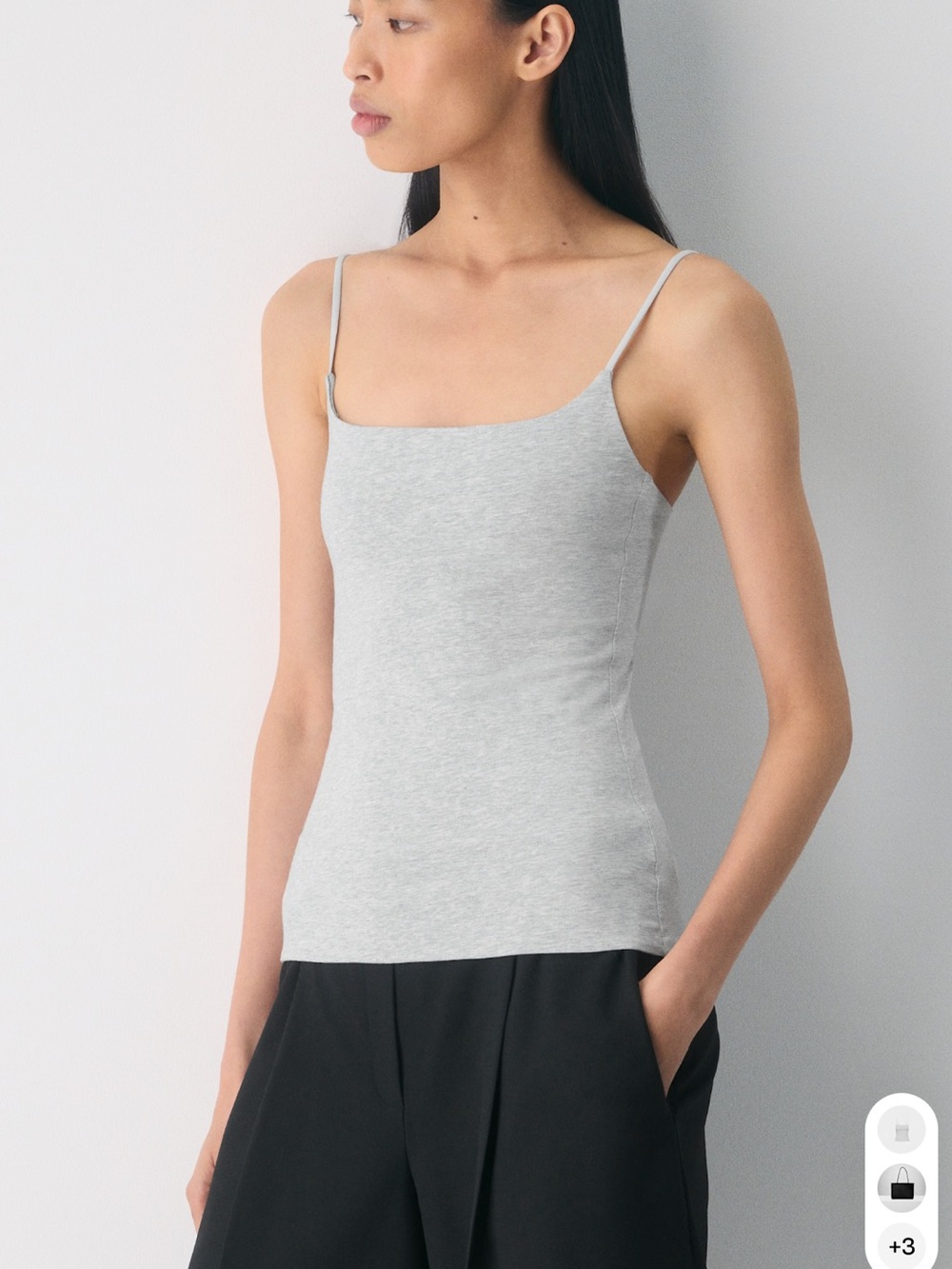 Casual Contour Presence Cami
Tank - Heather Chrome